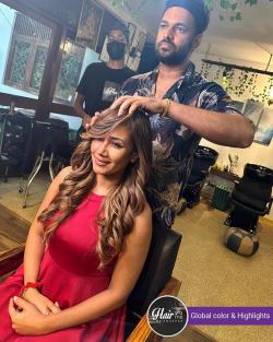 Logo - Hair me by Anushka