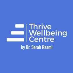 Logo - Thrive Wellbeing Centre by Dr. Sarah Rasmi