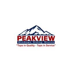 Logo - Peakview Windows, Siding & Stucco