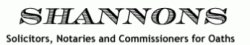 Logo - Shannons Solicitors