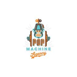 Logo - Pop Machine Agency