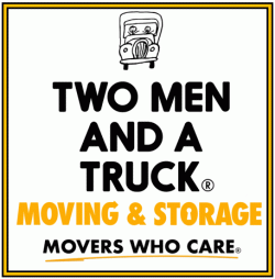 Logo - Two Men and a Truck Moving and Storage