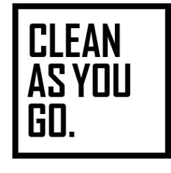 Logo - Clean As You Go